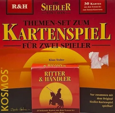 Produktbild von Die Siedler von Catan Themen-Set zum Kartenspiel, Ritter & Händler (Spiel-Zubehör)