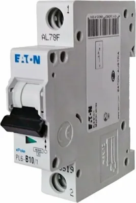 Image de 1P B 16A 6kA AC Disjoncteur de surintensité PL6-B16/1 286521 Eaton