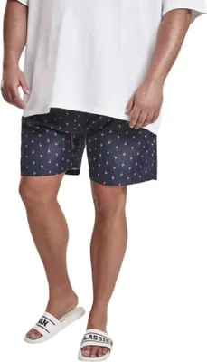 Produktbild von Urban Classics - Badeshorts für Herren TN987 (M) (Marineblau/Pink)