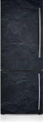 Obrázek produktu pro Magnetický list s nálepkou magnety na lednici 60x205 cm - Černý mramor