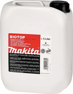 Zdjęcie produktu dla Olej do pił łańcuchowych Makita Biotop 5 L
