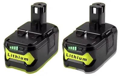 Image de Batterie de rechange, 18 V, capacité de 8 000 mAh, 12 000 mAh (2 pièces)