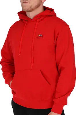 Produktbild von Fruit of the Loom Damen Kapuzenpullover mit Vintage-Logo Farbe: rot Größe: XL