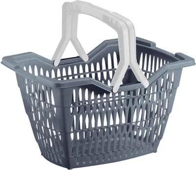 Obrázek produktu pro košík nákupní WILLY 2 držadla 40x30x24cm PH mix barev,nosn.12kg