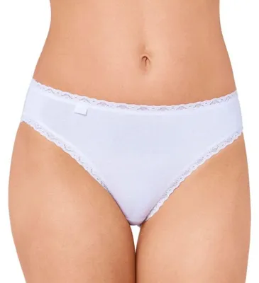 Immagine prodotto di Sloggi 24/7 Cotone Lace Tai slip da donna 3 pezzi in cotone naturale