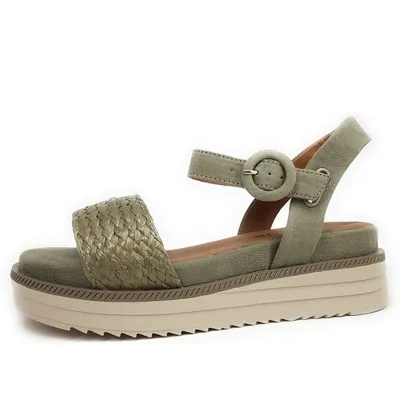 Produktbild von Tamaris Damen Sandalette in Grün, Größe 41
