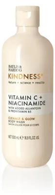 Obrázek produktu pro Kindness+ sprchový gel Vitamin C + Niacinamide Cleanse & Glow Body Wash pro ženy 500 - Baylis & Harding