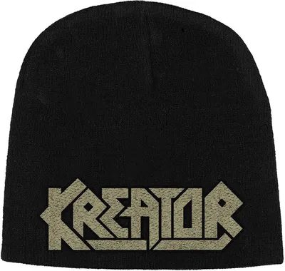 Produktbild von Kreator - Mütze für Herren/Damen Uni RO6100 (Einheitsgröße) (Schwarz)