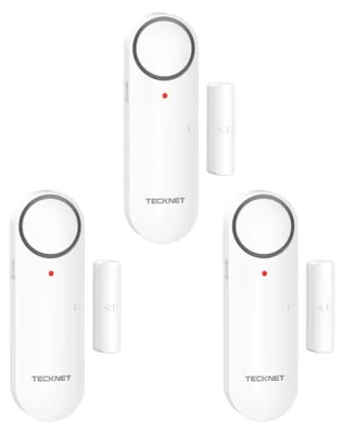 Productafbeelding van Deur-/raamalarm, 3 stuks, deur- en raamsensorsysteem met sirene