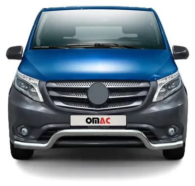 Produktbild von Frontbügel Frontschutzbügel für Mercedes Vito W447 2014-2025 Silber ABE Stahl