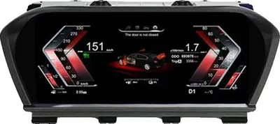 Obrázek produktu pro Digitální palubní deska, kompatibilní s BMW řady 1-2, displej s vysokým rozlišením, snadná instalace, s Carplay