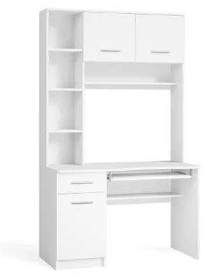 Produktbild von Schreibtisch Vicco Crossline Weiß 120.1 x 59.5 cm, Model 36327