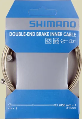 Produktbild von SHIMANO Bremsseilset, 205cm, silber, SH-Y80098411