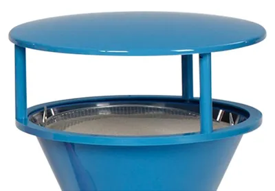 Produktbild von Dach für klassischen Standascher | HxBxT 21x46x46cm | Kunststoff | Blau