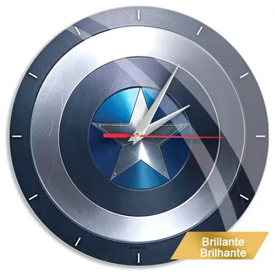 Productafbeelding van Marvel Captain America wandklok