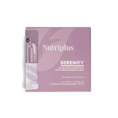 Obrázok produktu pre KBruShop Nutriplus Serenity bylinný čaj v prášku s citrónovou príchuťou 30 vrecúšok