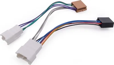 Produktbild von vhbw Autoradio ISO Adapter kompatibel mit Toyota Corolla Verso E12J (2001-2004), Verso ZER, Verso ZZE (2004-2009)