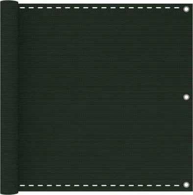 Obrázek produktu pro Balkonová zástěna tmavě zelená 90 x 600 cm HDPE