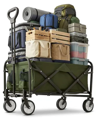 Immagine prodotto di Carrello pieghevole per spiaggia, campeggio, shopping, grande capacità