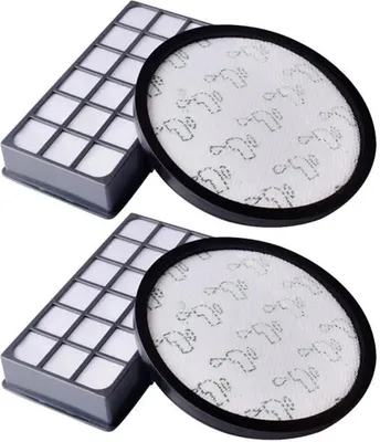 Produktbild von 2er-Pack Ersatzfilter für Rowenta X-Trem Power Cyclonic ZR006001: Vormotorfilter + HEPA-Filter, Zubehör für Staubsauger