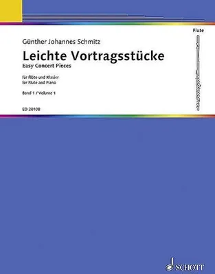 Produktbild von Leichte Vortragsstücke Band 1für Flöte und Klavier