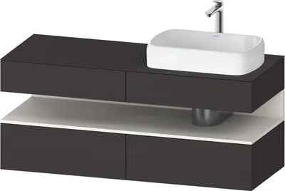 Produktbild von DURAVIT QA4766084800010 QAT KWTU WH Eck 1400x550x600 Gt Smt H