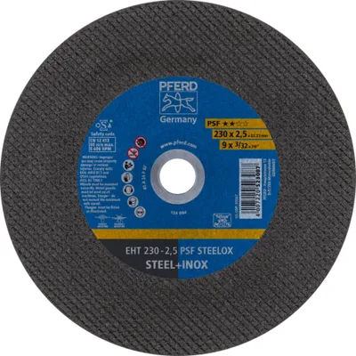 Produktbild von PFERD EHT 230-2,5 PSF STEELOX, Stahl, Edelstahl, PFERD, 23 cm, 6600 RPM, 25 Stück(e)