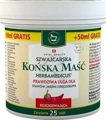 Obrázok produktu pre Švajčiarsky Lekár, Rozhrejúci koňský balzam, 500 ml