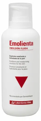 Obrázok produktu pre Emolienta Fluidná emulzia 400ml s ureou a kyselinou hyalurónovou