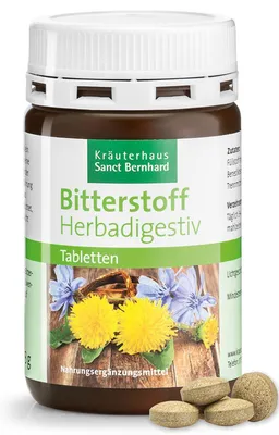 Produktbild von Sanct Bernhard Bitterstoff-Tabletten Herbadigestiv -150 Tabletten