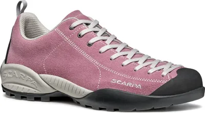 Rosa Lifestyle-Schuhe für Damen "Mojito" von Scarpa mit grauen Akzenten und Gummisohle.