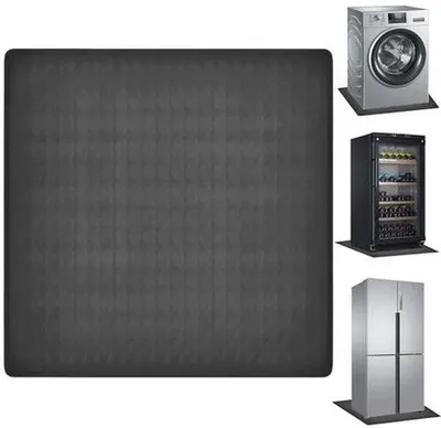 Produktbild von Famanu Kühlschrankmatte Antirutsch 60 x 60 cm - Schutzmatte für Boden und Geräte