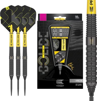 Produktbild von Target Darts Bolide Void Steel Dartpfeile 22G Barrel 02 90% Tungsten Schwarz