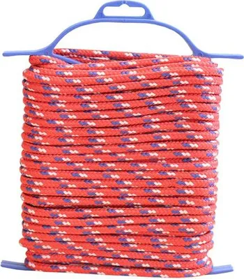 Produktbild von Universalseil auf Haspel Ø 6 mm x 20 mtr. lang,rot