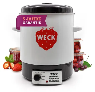 Productafbeelding van WECK inwekkelaar WAT 14 (geëmailleerde inwekkop, warmwaterdispenser, glühweinwarmer)