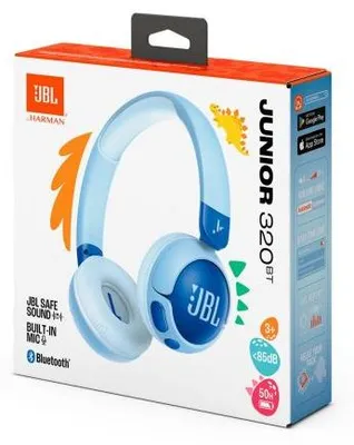 Obrázek produktu pro Kabelový, bezdrátový JBL JR320BT BLU, plně funkční