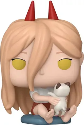 Produktbild von Funko Pop! Animation: Chainsaw Man - Power with Meowy #1766 Chalice Collectibles Exclusive