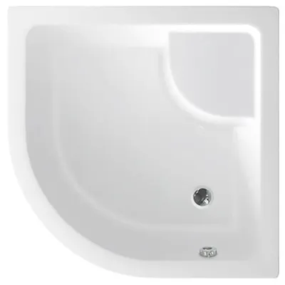 Obrázok produktu pre Aqualine Vaničky - Sprchová vanička 900x900 mm, vrátane nožičiek, R550, biela C93