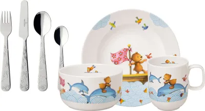 Produktbild von Villeroy & Boch Set Happy as a Bear blau