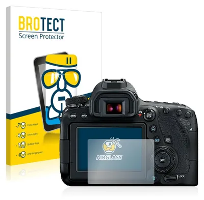 Produktbild von BROTECT Schutzglas für Canon EOS 6D Mark II Schutzfolie Panzer Folie Glas Display Schutz klar