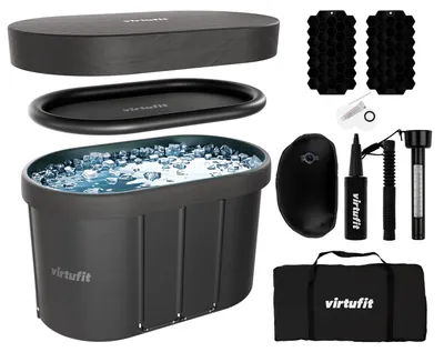 Produktbild von Ovales Eisbad - Anthrazit - 500 Liter