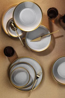 Produktbild von Hermia Concept, FRZ08YS856A14520, Tafelservice (8-teilig), 100 % PORZELLAN, Grau, 27 x 7 x 27 cm