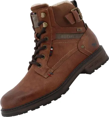 Image de Mustang Herren Tex-Stiefel gefüttert Braun