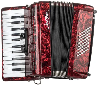 Zdjęcie produktu dla Latone MasterChord 26K 48RD Akordeon klawiszowy Red