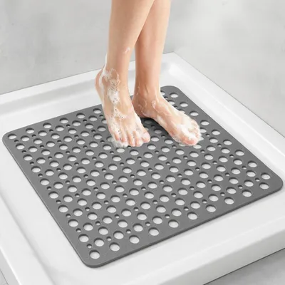 Obrázek produktu pro Protiskuzová podložka do sprchy, 70 x 70 cm, s přísavkami