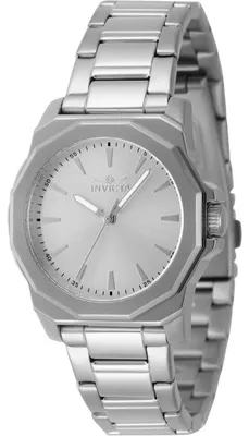 Immagine prodotto di Invicta Speedway 47337 Orologio da donna - Movimento al quarzo - Acciaio inossidabile con quadrante argento - 34 mm