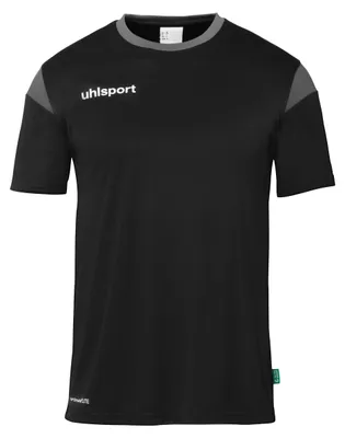Image de Uhlsport Squad 27 Maillot Manches Courtes Hommes - Noir / Blanc | Taille: 2XL