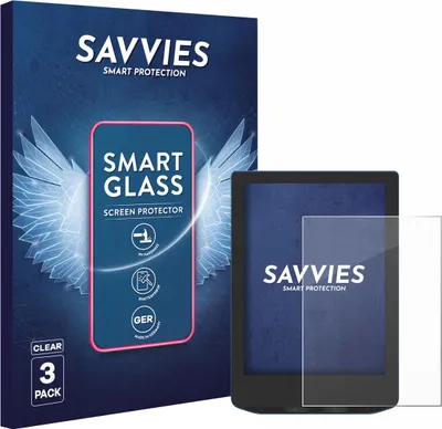 Produktbild von 3x Savvies Schutzglas Folie für Verse / Verse Pro / Verse Pro Color 9H Panzer Schutzfolie Glas Displayschutz klar transparent
