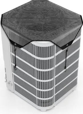 Image de 910 x 910 mm Housse pour climatiseur Mesh Defender résistante aux déchirures pour l'extérieur