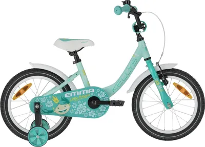 Image de Vélo enfant EMMA jusqu'à 18 pouces, couleur menthol
